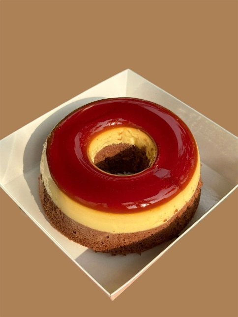 Flan Gato Donut